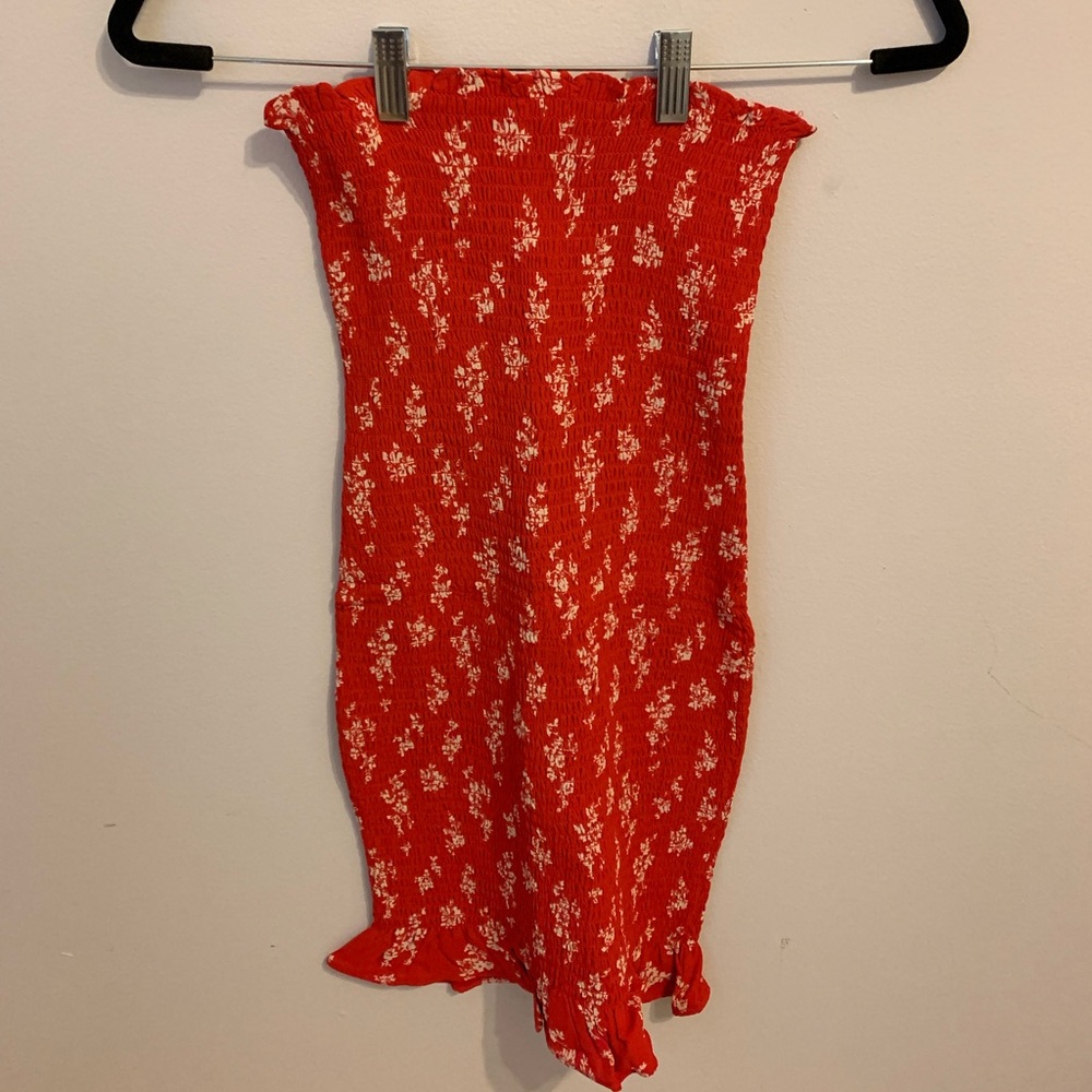 Reformation Red mini dress